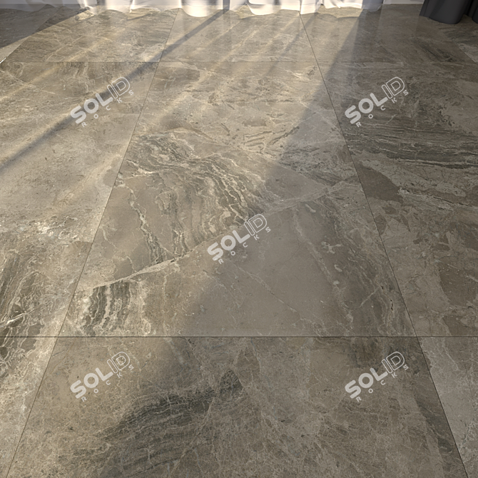 Elegant Marble 159: HD Texture & Multiple Options 3D model image 1