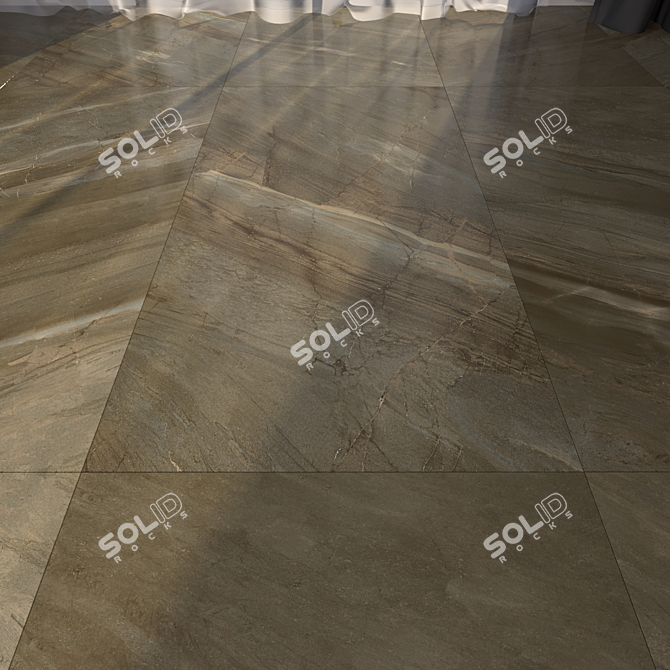 Elegant Marble Floor 161 3D model image 1