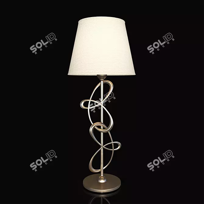 Elegant DECÒ Table Lamp 3D model image 1