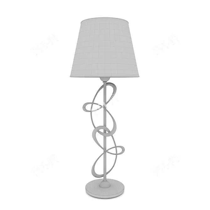 Elegant DECÒ Table Lamp 3D model image 3