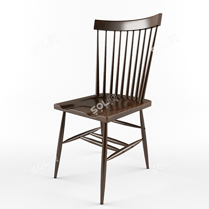 Stylish Carson Chair: Comfort Meets Elegance! 3D model image 1