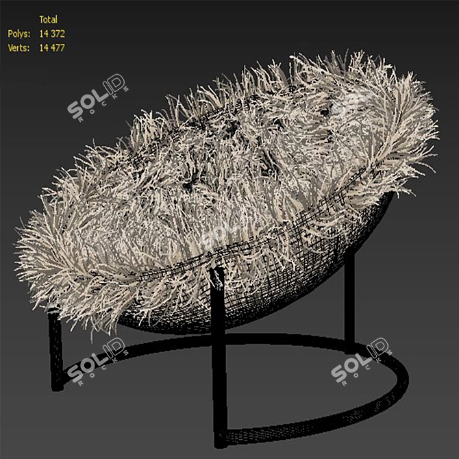 Luxury Cave Chair by Timothy Oulton 3D model image 2