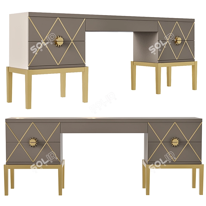 Luxury Vanity Tables by CAVIO 3D model image 1