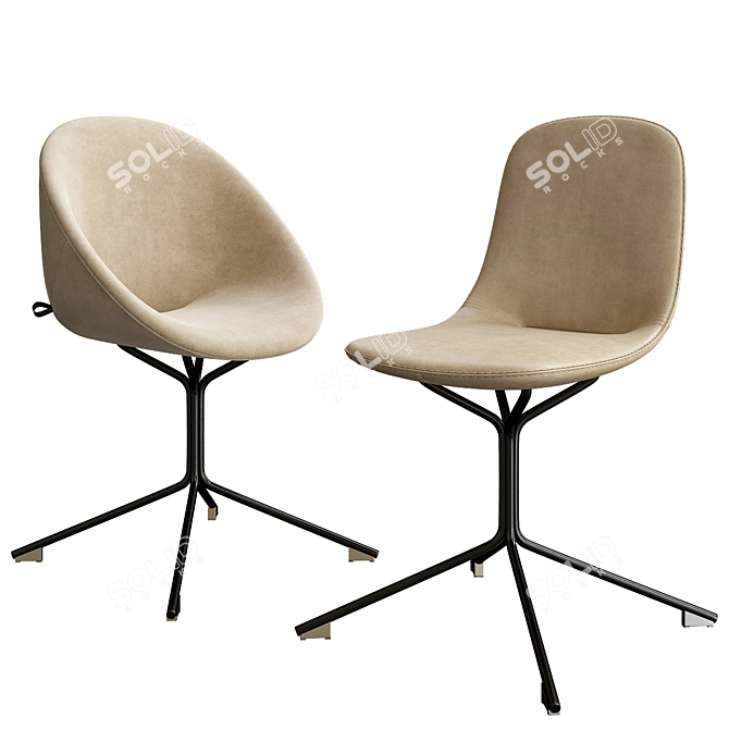 Modern Comfort Chairs - BESO 3D model image 1