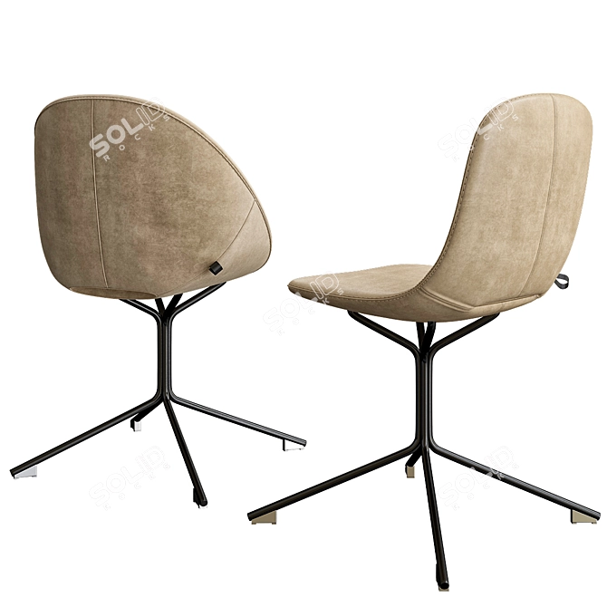 Modern Comfort Chairs - BESO 3D model image 2