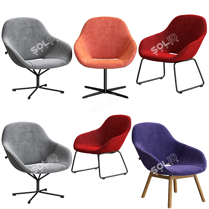 Glamorous Kiss 3D model image 1