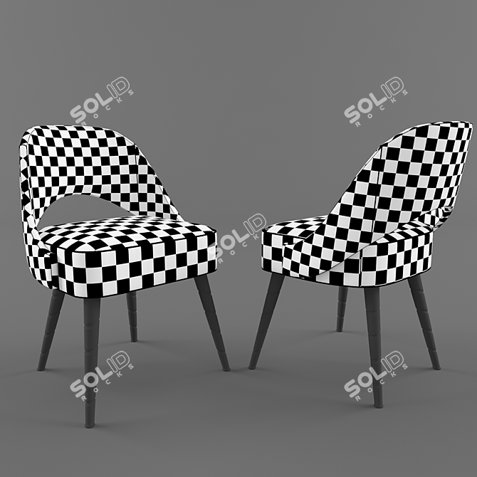 ErgoComfort Chair 3D model image 2