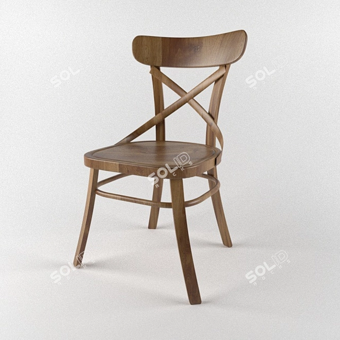 Poland Chair: Poly 80.032, Verts 52704 3D model image 1