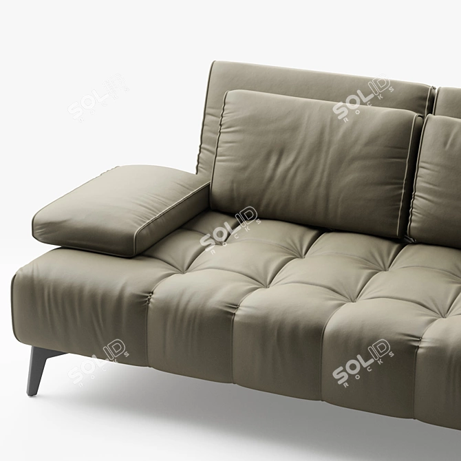  Elegant Rosemary Sofa by Calia Italia 3D model image 2