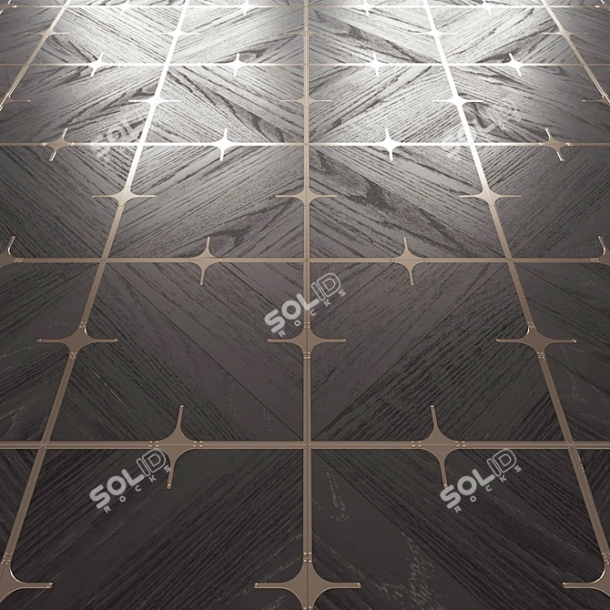  Tabarka Studio Parquet: Art ORLY 2, Size 660x660mm 3D model image 1