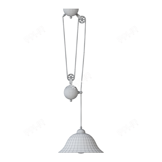 MW-Light Nick Ceiling Chandelier 3D model image 3