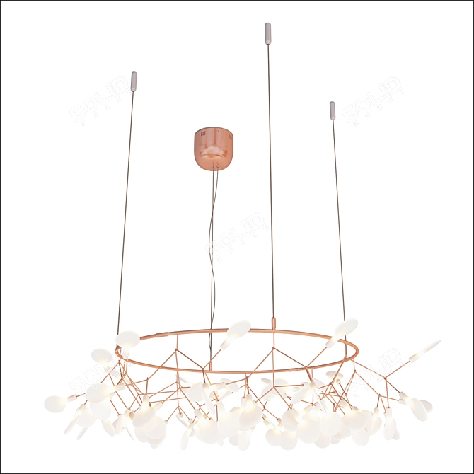 Moooi Heracleum D60 C: Modern Lighting Fixture 3D model image 1