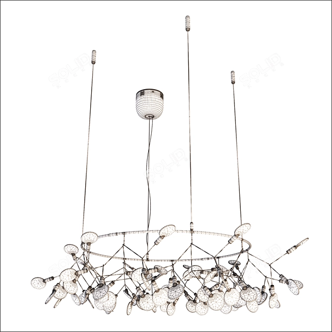 Moooi Heracleum D60 C: Modern Lighting Fixture 3D model image 3