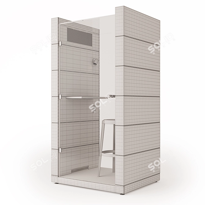 SilentLab UNIQ Microoffice: Compact and Quiet 3D model image 2