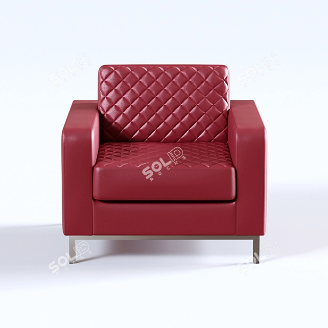 Luxury Bentley Chair: Stylish Comfort 3D model image 2