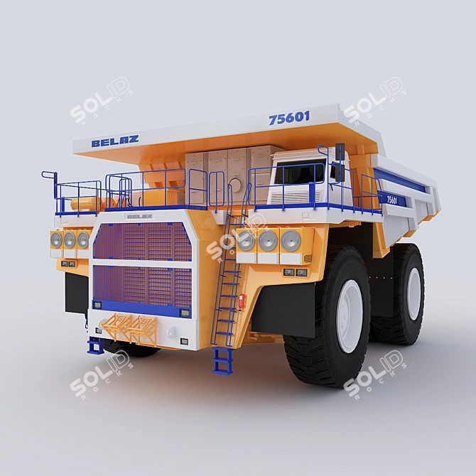 BelAZ 75601 Quarry Dump Truck 3D model image 1