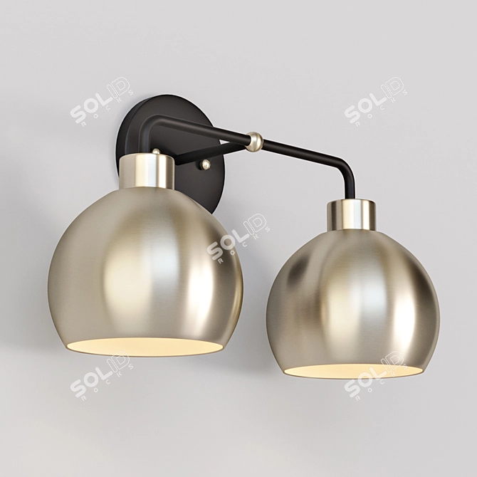 Bubble Vanity Light: Young House Love 3D model image 3