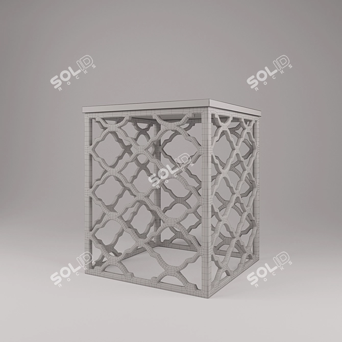 Safavieh Table Lonny: Modern Design, Turbosmooth Compatible 3D model image 3