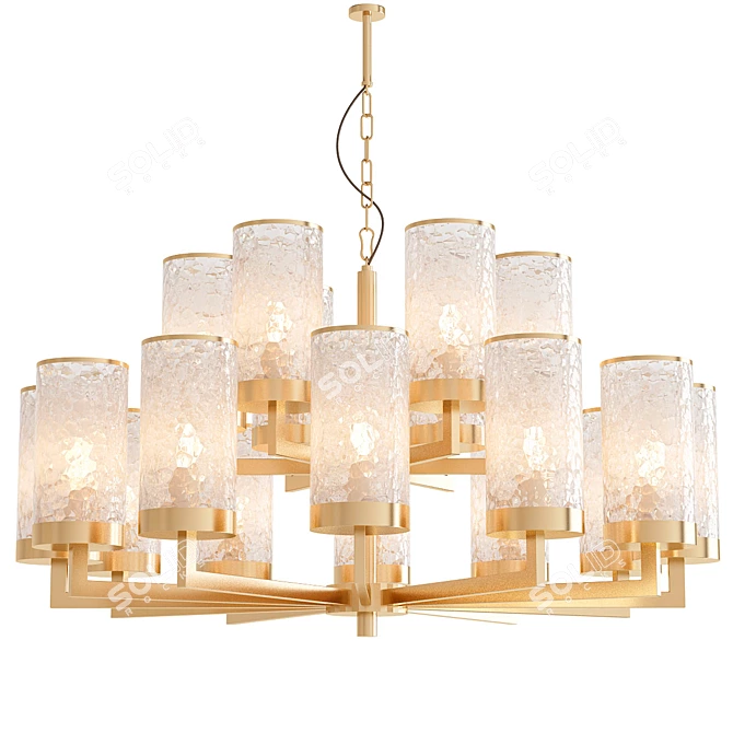Kelly Wearstler Liaison Chandelier 3D model image 1