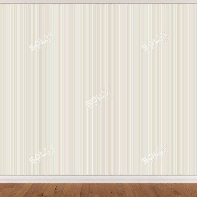 Seamless Wallpapers Set - 3 Colors 3D model image 3