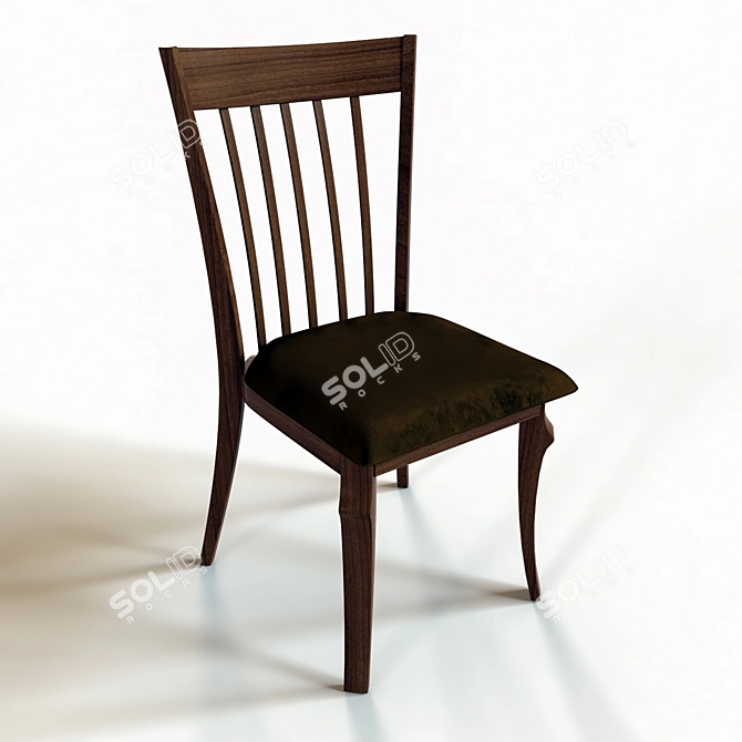 Picasso Chair & Table Set 3D model image 2