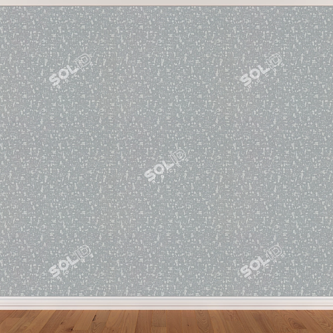 Seamless Wallpapers Set - 3 Colors 3D model image 3