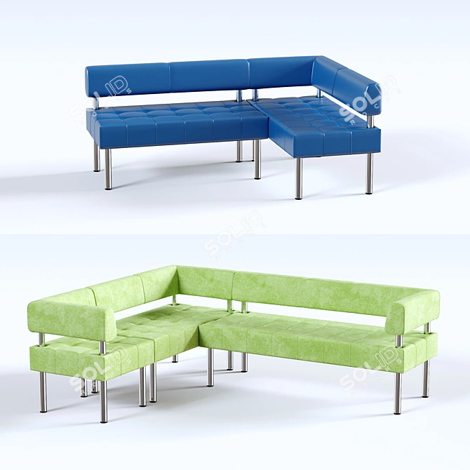 Business Series Upholstered Furniture 3D model image 1