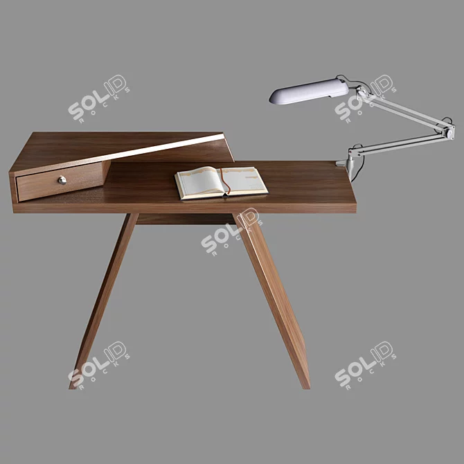 Compact Workspace Solution 3D model image 2