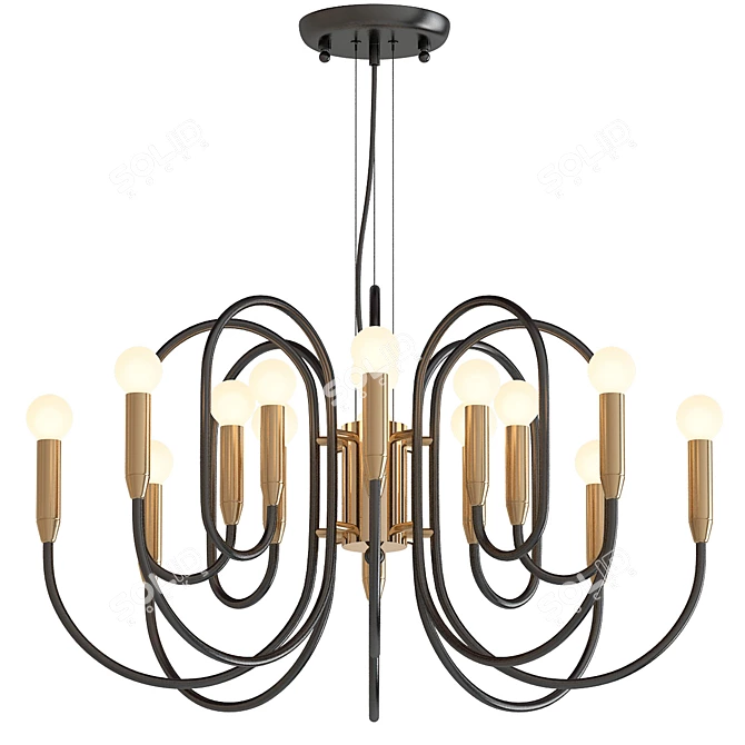  Elegant Inspiration Pendant 12 3D model image 1