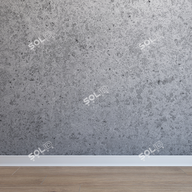 Seamless Concrete Texture | High-Detail | Interior and Exterior 3D model image 1