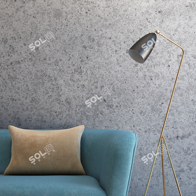 Seamless Concrete Texture | High-Detail | Interior and Exterior 3D model image 2