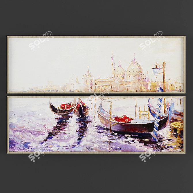 Venetian Dreams: Picture Collection 3D model image 3