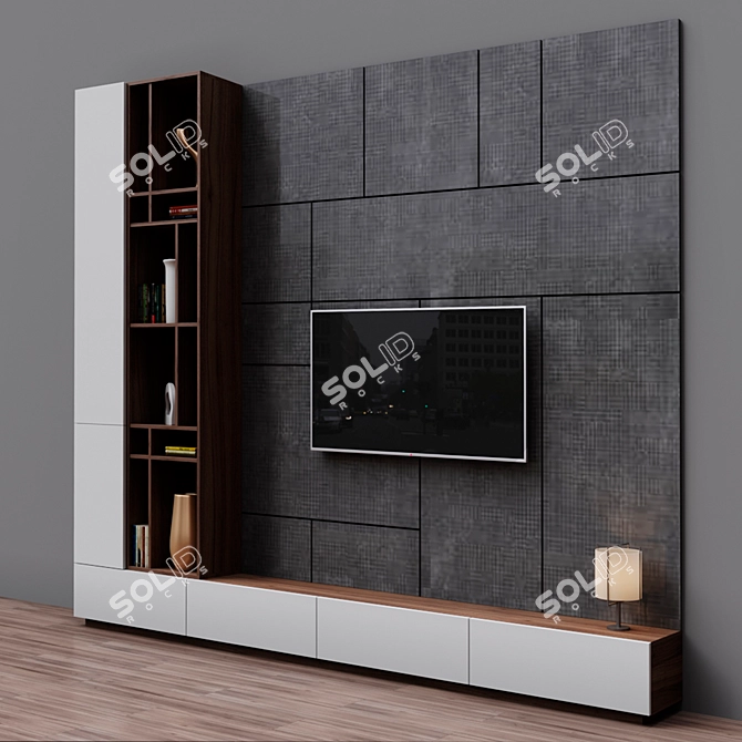 Zona 19 TV: Sleek, Spacious, Stunning 3D model image 2