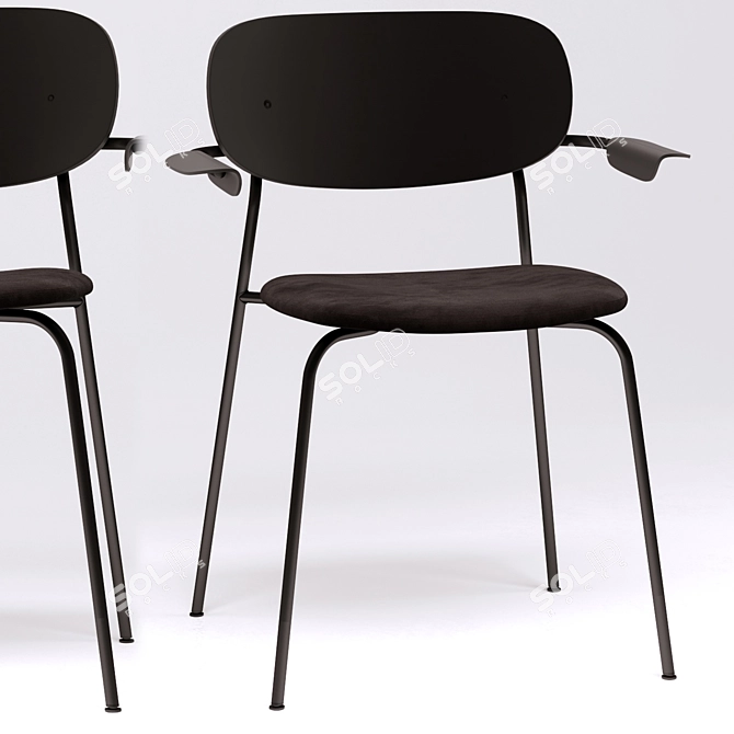 Sleek Co Chair by Norm Architects 3D model image 1