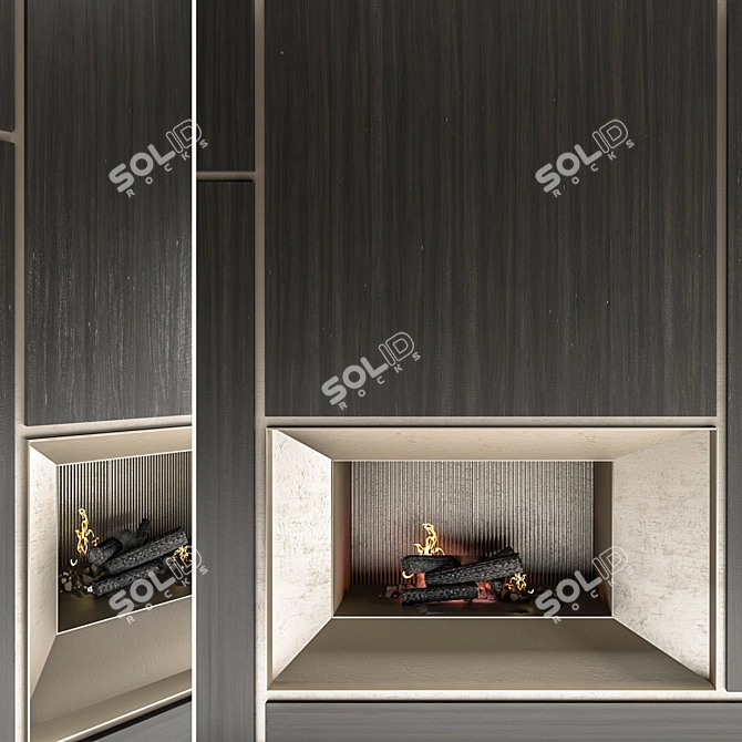 Contemporary Fire Haven 3D model image 2