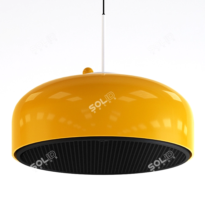PODGY Pendant Lamp: Danish Design Brilliance 3D model image 1