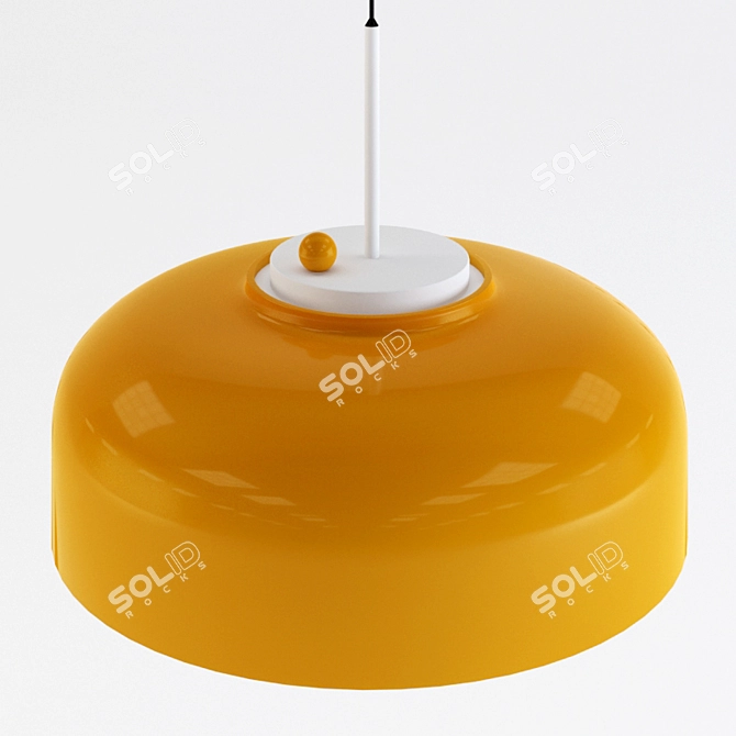 PODGY Pendant Lamp: Danish Design Brilliance 3D model image 2