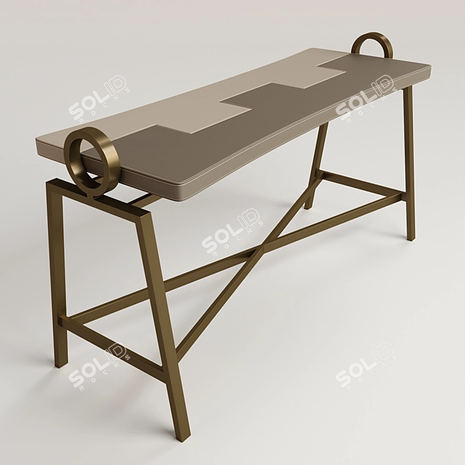 Elegant Atlantique Console: Perfect for Any Space! 3D model image 1