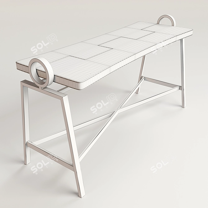 Elegant Atlantique Console: Perfect for Any Space! 3D model image 2