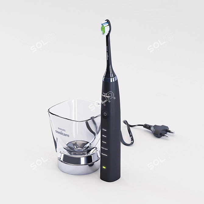 Sonic Clean Electric Toothbrush 3D model image 1
