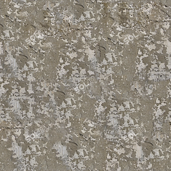 Seamless Plaster Wall Texture 3D model image 3