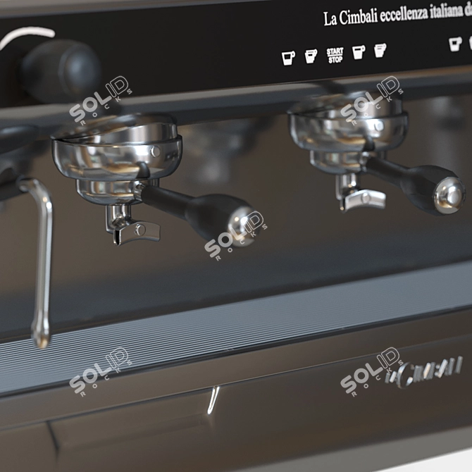 La Cimbali M34 Selectron Coffee Machine 3D model image 2