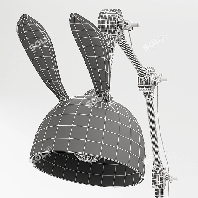 The Emily & Meritt Bunny Lamp 3D model image 2