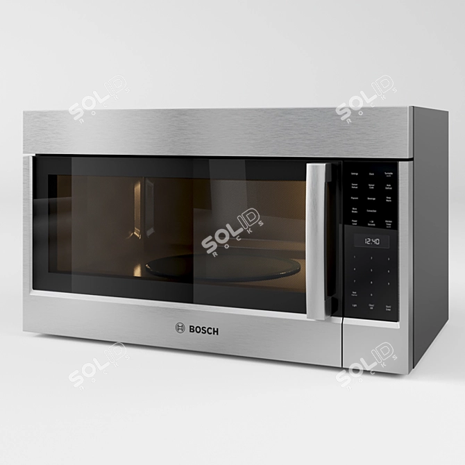 Bosch 800 Series Microwawe 3D model image 1