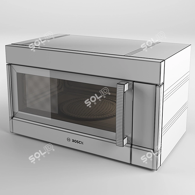 Bosch 800 Series Microwawe 3D model image 3