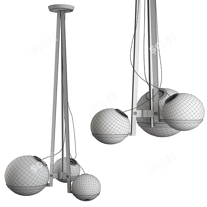 Giant Bubble Bobble Inflatable 3D model image 2