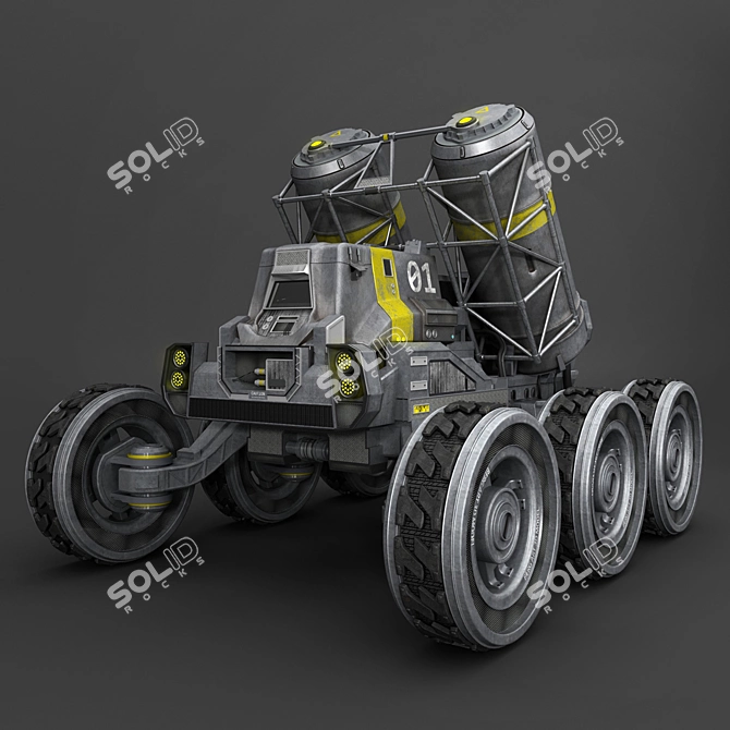 Cosmo Rover: Ultimate Competition Companion 3D model image 1