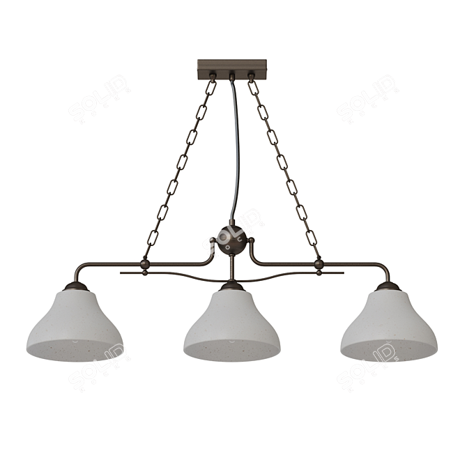 Modern MW-Light Tetro Ceiling Lamp 3D model image 1