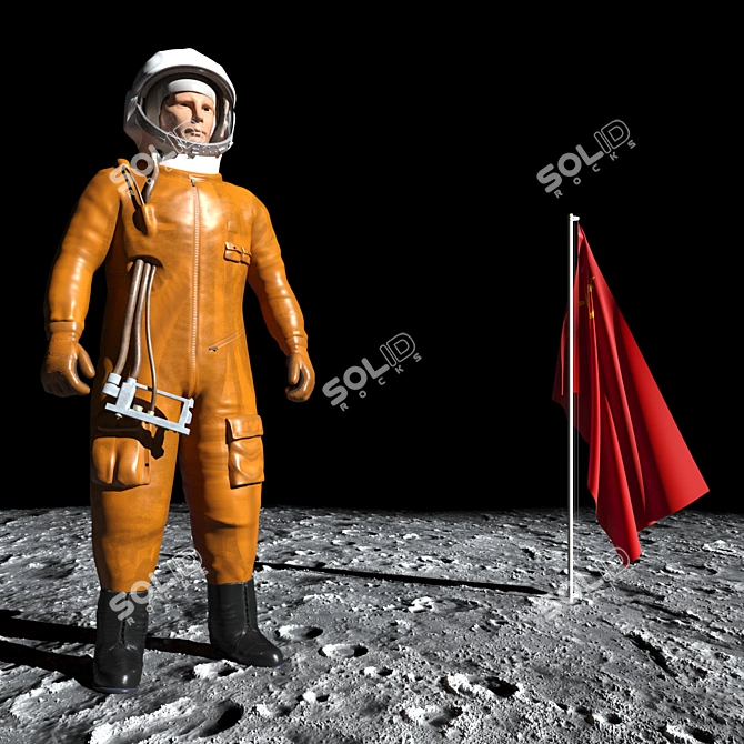 Soviet Moon Mission Success! 3D model image 2