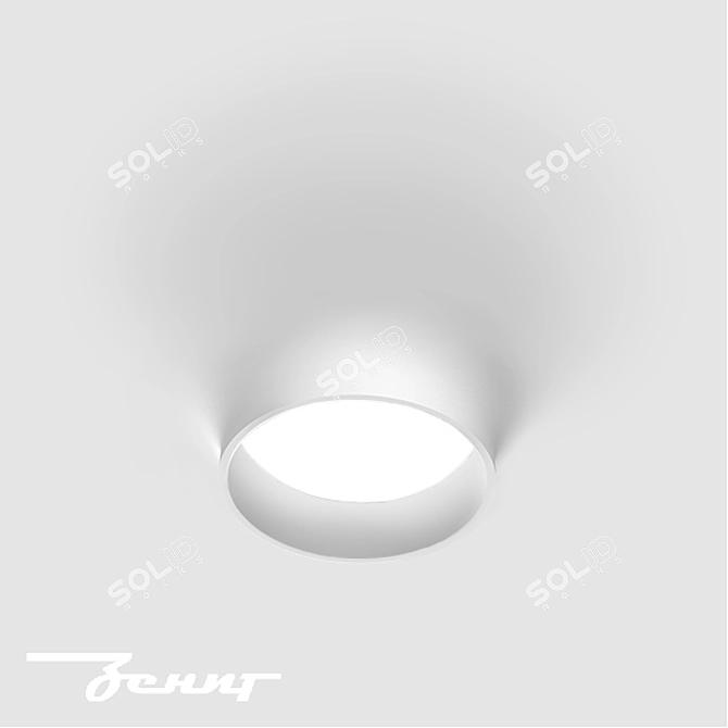 Zenit STP Inbuilt Gypsum Light 3D model image 4